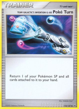 Team Galactic's Invention G-105 Poke Turn (118/127) [Platinum: Base Set]-1