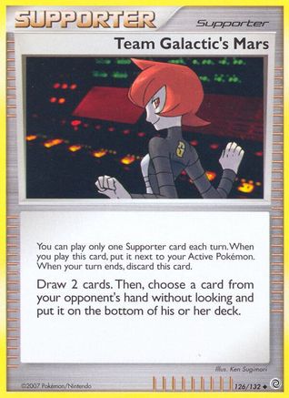 Team Galactic's Mars (126/132) [Diamond & Pearl: Secret Wonders]-1