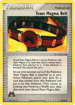 Team Magma Belt (81/95) [EX: Team Magma vs Team Aqua]-1