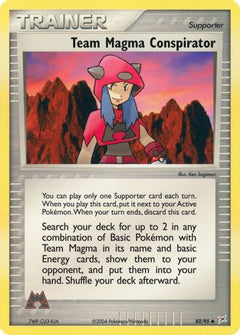 Team Magma Conspirator (82/95) [EX: Team Magma vs Team Aqua]-1