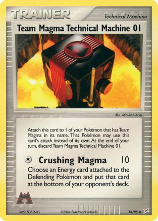 Team Magma Technical Machine 01 (84/95) [EX: Team Magma vs Team Aqua]-1