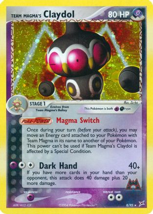 Team Magma's Claydol (8/95) [EX: Team Magma vs Team Aqua]-1
