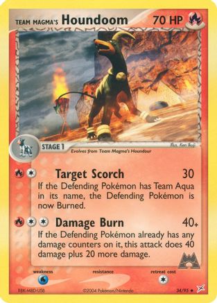 Team Magma's Houndoom (34/95) [EX: Team Magma vs Team Aqua]-1