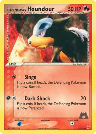 Team Magma's Houndour (35/95) [EX: Team Magma vs Team Aqua]-1