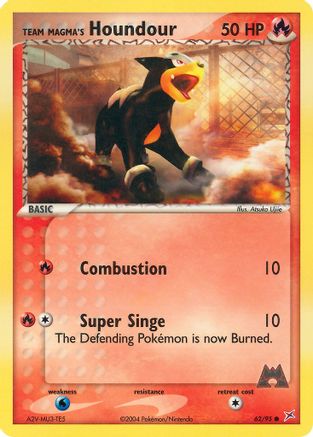 Team Magma's Houndour (62/95) [EX: Team Magma vs Team Aqua]-1