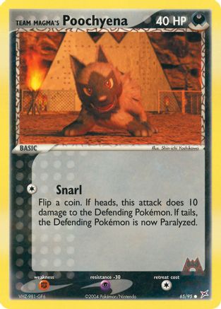 Team Magma's Poochyena (65/95) [EX: Team Magma vs Team Aqua]-1