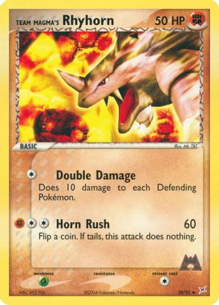 Team Magma's Rhyhorn (38/95) [EX: Team Magma vs Team Aqua]-1