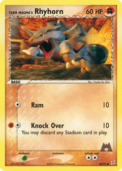 Team Magma's Rhyhorn (68/95) [EX: Team Magma vs Team Aqua]-1