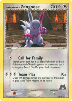 Team Magma's Zangoose (23/95) [EX: Team Magma vs Team Aqua]-1