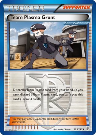 Team Plasma Grunt (125/135) [Black & White: Plasma Storm]-1