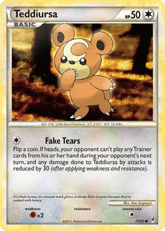 Teddiursa (73/95) [HeartGold & SoulSilver: Call of Legends]-1