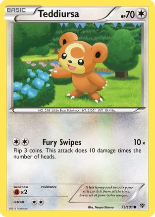 Teddiursa (75/101) [Black & White: Plasma Blast]-1