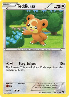 Teddiursa (75/101) [Black & White: Plasma Blast]-1