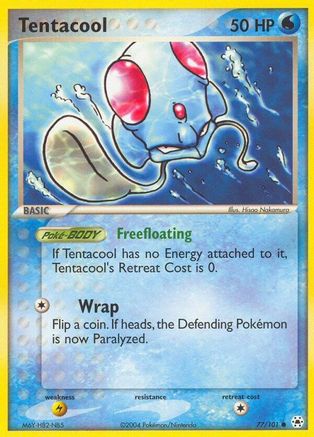 Tentacool (77/101) [EX: Hidden Legends]-1