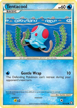 Tentacool (80/102) [HeartGold & SoulSilver: Triumphant]-1