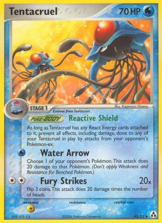 Tentacruel (45/92) [EX: Legend Maker]-1