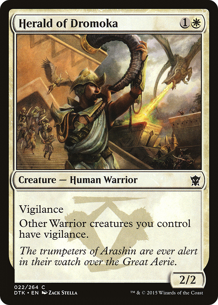 Herald of Dromoka [Dragons of Tarkir]-1
