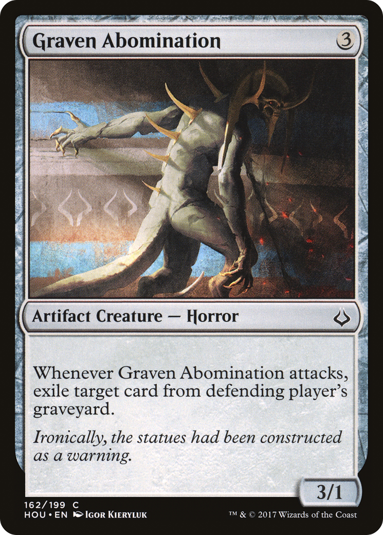 Graven Abomination [Hour of Devastation]-1