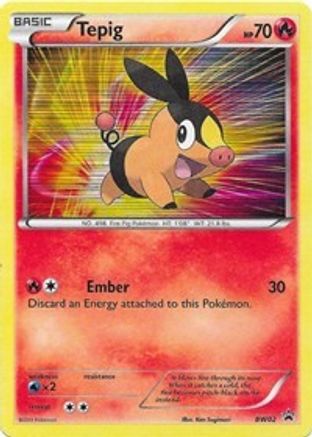Tepig (BW02) [Black & White: Black Star Promos]-1