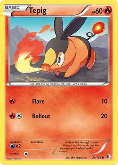 Tepig (24/149) [Black & White: Boundaries Crossed]-1