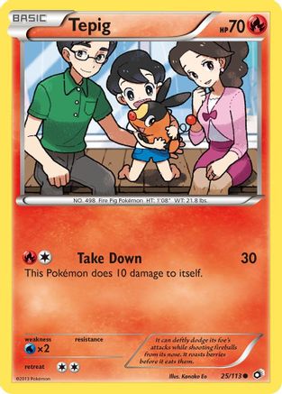 Tepig (25/113) [Black & White: Legendary Treasures]-1