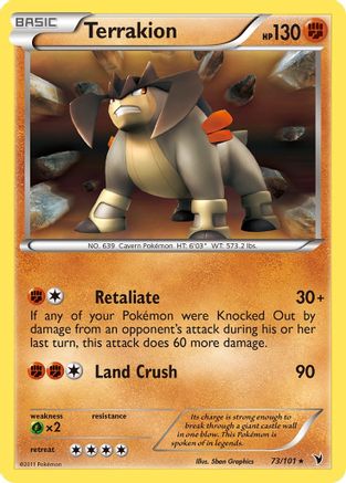 Terrakion (73/101) [Black & White: Noble Victories]-1