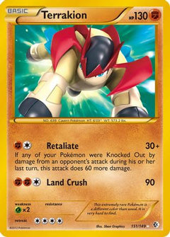 Terrakion (151/149) [Black & White: Boundaries Crossed]-1