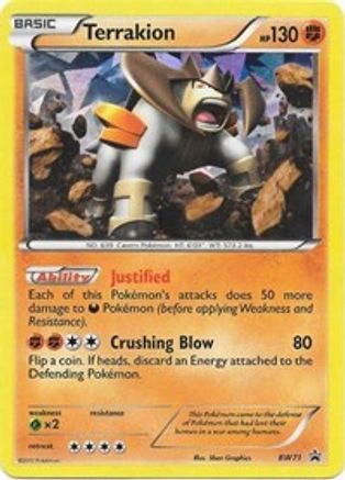 Terrakion (BW71) [Black & White: Black Star Promos]-1