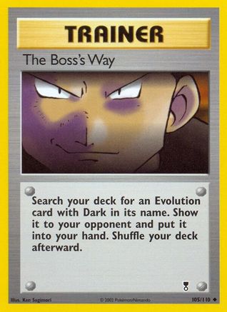 The Boss's Way (105/110) [Legendary Collection]-1