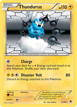 Thundurus (35/98) [Black & White: Emerging Powers]-1