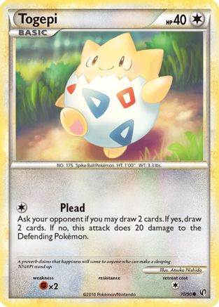 Togepi (70/90) [HeartGold & SoulSilver: Undaunted]-1