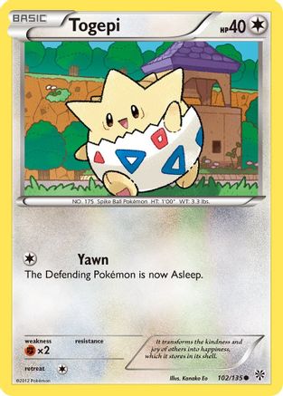 Togepi (102/135) [Black & White: Plasma Storm]-1