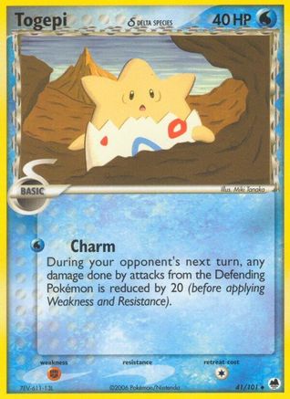Togepi (41/101) (Delta Species) [EX: Dragon Frontiers]-1