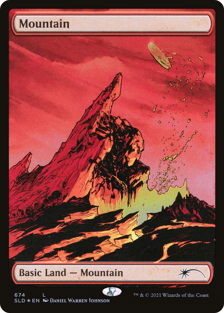 Mountain (674) [Secret Lair Drop Promos]-1