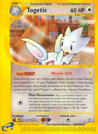 Togetic (39/147) [Aquapolis]-1