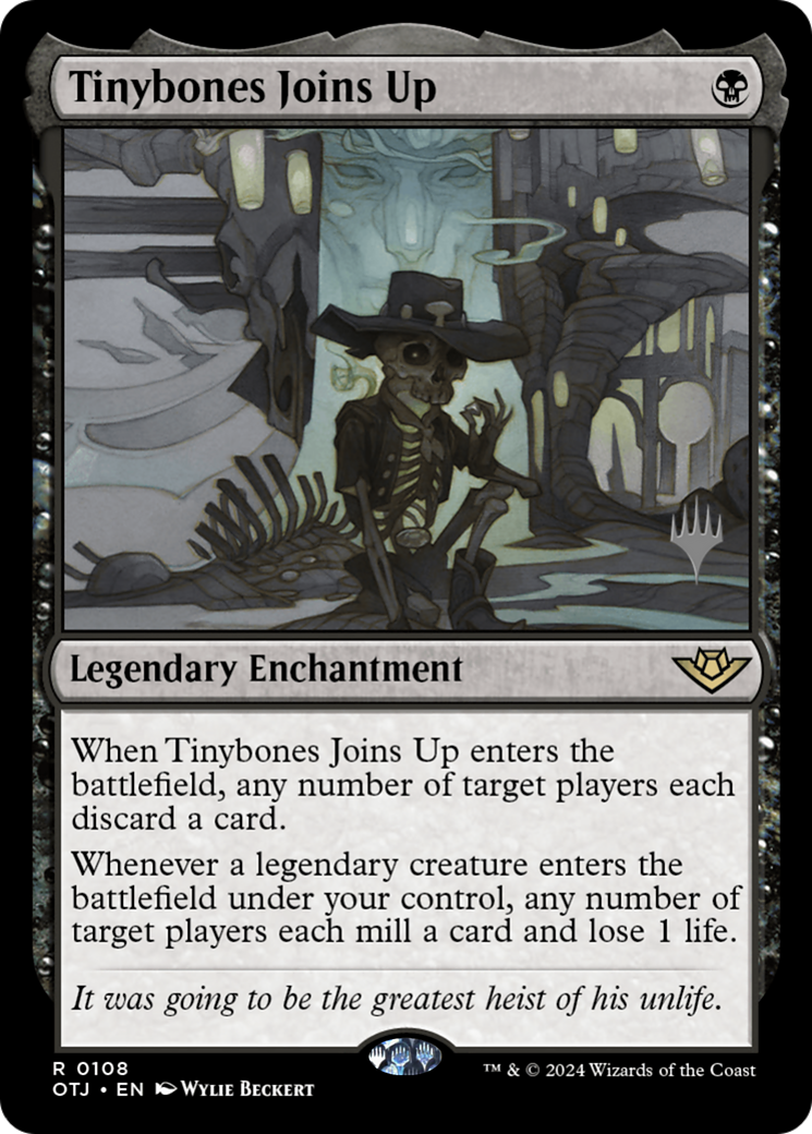 Tinybones Joins Up (Promo Pack) [Outlaws of Thunder Junction Promos]-1