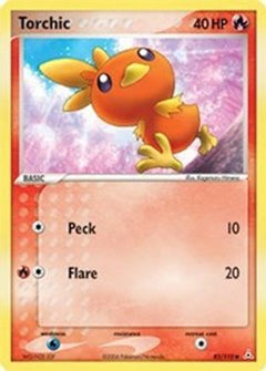 Torchic (83/110) [EX: Holon Phantoms]-1