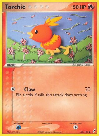 Torchic (65/100) [EX: Crystal Guardians]-1
