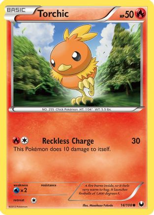 Torchic (14/108) [Black & White: Dark Explorers]-1