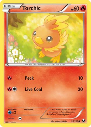 Torchic (15/108) [Black & White: Dark Explorers]-1