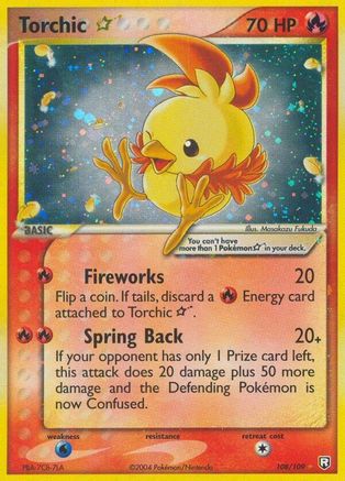 Torchic Star (108/109) [EX: Team Rocket Returns]-1