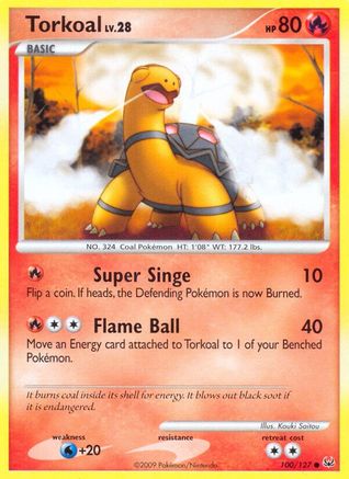 Torkoal (100/127) [Platinum: Base Set]-1