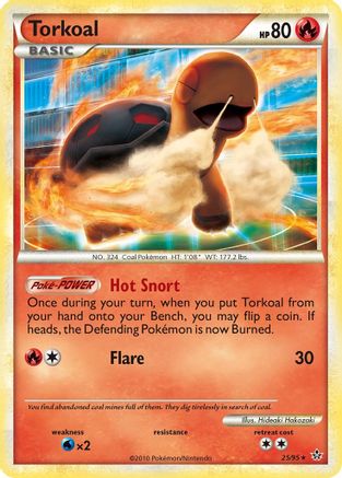 Torkoal (25/95) [HeartGold & SoulSilver: Unleashed]-1