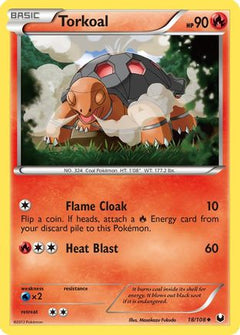 Torkoal (18/108) [Black & White: Dark Explorers]-1