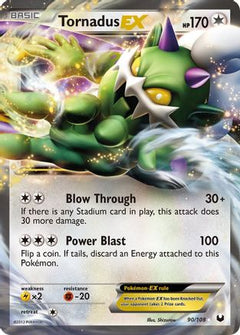 Tornadus EX (90/108) [Black & White: Dark Explorers]-1