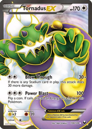 Tornadus EX (108/108) [Black & White: Dark Explorers]-1