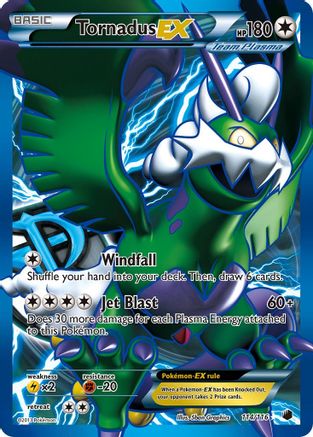 Tornadus EX (114/116) [Black & White: Plasma Freeze]-1