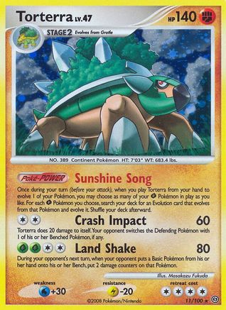 Torterra (11/100) [Diamond & Pearl: Stormfront]-1