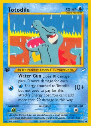 Totodile (85/105) [Neo Destiny Unlimited]-1