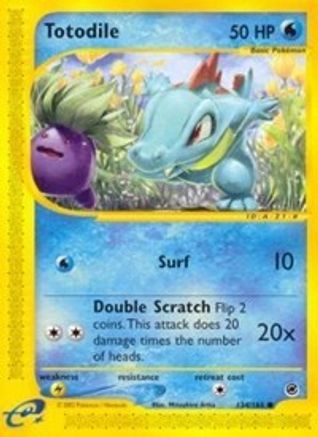 Totodile (134/165) [Expedition: Base Set]-1